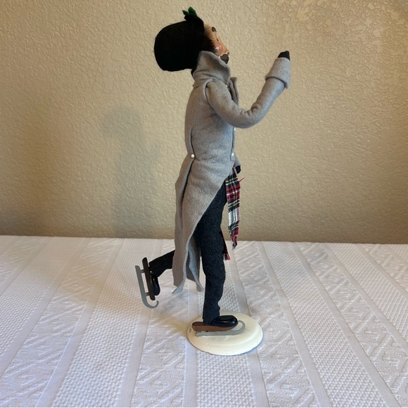 Vintage 1994‎ Byers Choice Ltd. Christmas Caroler The Skaters Signed Figurine - Picture 3 of 8
